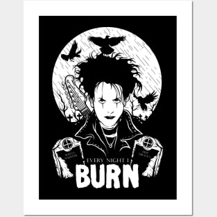 Burn Posters and Art